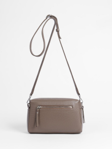 Женская кожаная сумка Richet 3176LN 862 Тауп