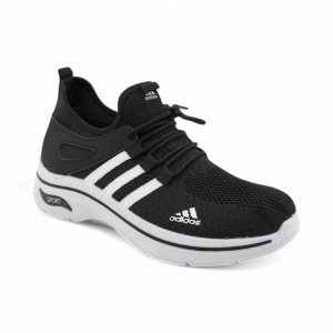 Кроссовки текстильные L605-1 черные