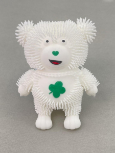 Мялка - антистресс «Nice bear», white (9*12 см)