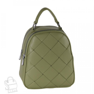 Рюкзак женский 69138-1 green Velina Fabbiano-Safenta