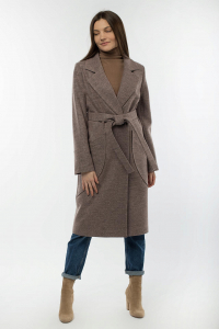 01-07270 Пальто женское демисезонное(пояс)