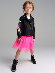 Куртка из экокожи для девочки