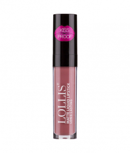 Помада для губ LOLLIS матовая жидкая Matte Liquid Lipstick 06 Меркер Косметика