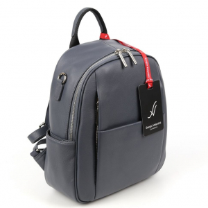 Женский кожаный рюкзак Sergio Valentini SV-SZ751/A НавиГрей