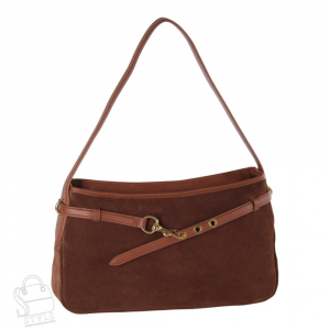 Сумка женская кожаная 6639CYAA brown Polina&Eiterou  в Новосибирске
