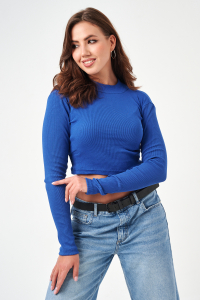 52719 водолазка женская укороченная