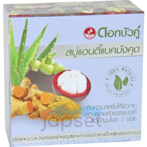 Twin Lotus Мыло с травами и мангустином, антибактериальное, 85 гр