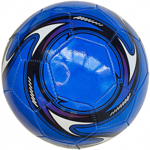 E29369-1 Мяч футбольный №5, PVC 1.8, машинная сшивка
