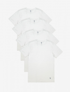 4 PACK CREW NECK T-SHIRTS