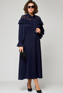 Платье EVA GRANT 7327 синий