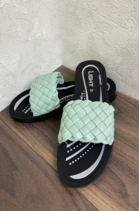 Шлёпки женские, 3002 (мята)