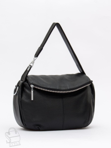 Сумка женская кожаная 0359C black Polina&Eiterou
