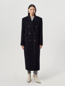 Пальто из премиальной шерсти с мембраной и съёмной подстёжкой