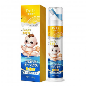 Зубная паста с дозатором от 1 до 12 лет с лактобактериями LIBOSHI