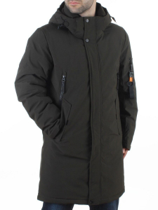 D6211 DK. GREEN Куртка мужская зимняя (200 гр. холлофайбер)