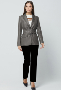 Жакет Bazalini 3830 серый