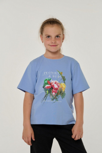 футболка для девочки Д 0112/1-07 -50%