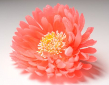 Искусственные цветы, Голова георгина атласная для ветки, венка