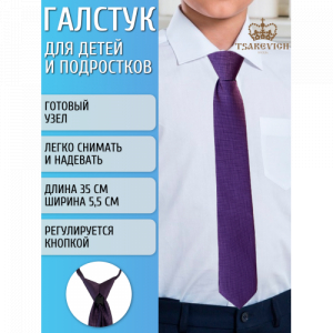 Галстук Tsarevich 104 Pl Lilac