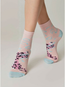 Носки женские 23С-138СПЕ  581 Esli Conte [6 шт] Дроп х/б