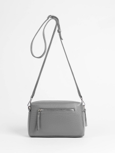 Женская кожаная сумка Richet 3176LN 830 Серый