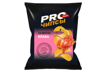 «PRO-Чипсы», чипсы со вкусом краба, 60 г