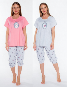 VS 009089 0153 /футболка и капри жен/