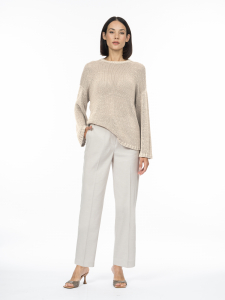 Джемпер из ленточной пряжи