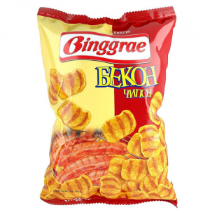 Чипсы Binggrae Бекон, 40 гр