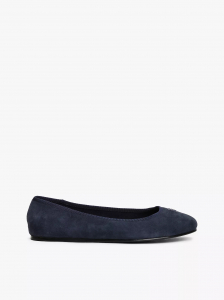 Suede Ballerina Flat