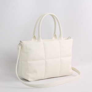 Сумка 601 гладкий белый ФОРМАТ 