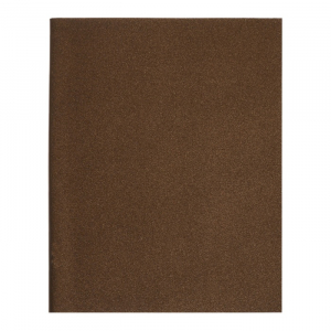 Тетрадь 96 листов в клетку, Calligrata VIGO бумвинил, коричневый