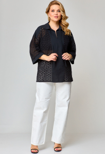 Блуза VIPPRIMO 102 чёрный