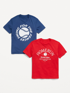 Short-Sleeve Graphic T-Shirt 2-Pack for Boys