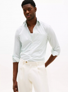 Regular Fit THFlex Check Dress Shirt