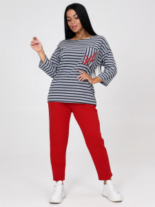 Лисия - костюм красный