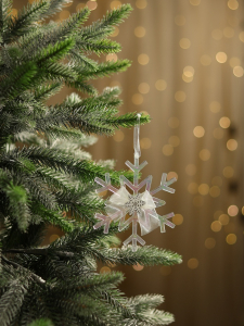 Ёлочная игрушка «Зимнее волшебство. Снежинка зеркальная», 12?10 см