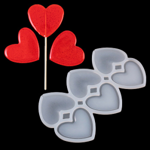 Форма силиконовая для леденцов 