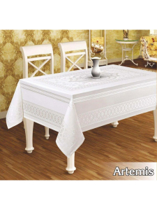 Скатерть EFOR ARTEMIS 160*300 прямоугольная пудровый