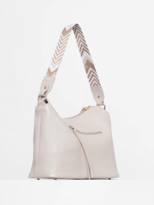 Женская кожаная сумка Richet 3165LG 794845 Бежевый