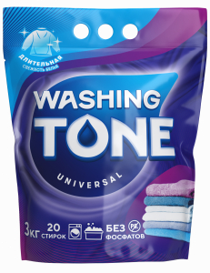 СМС Washing Tone порошкообразное Универсал Автомат 3кг Сэльвин-Про/5/ОПТ