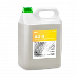 Средство дезинфицирующее Grass DESO C9 на основе изопропилового спирта 5л