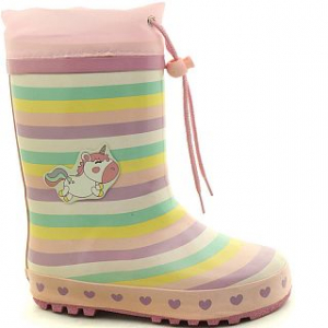 3099R-10 цветн Сапоги резиновые для девочек (29-36)/10