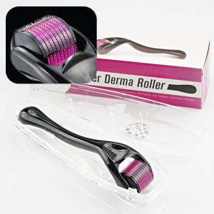 Мезороллер для лица, тела и кожи головы в футляре Derma Roller System 540 игл., Выбор длины игл для мезороллера
