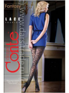 Колготки женские Fantasy Lace Conte Дроп