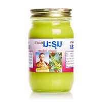 Тайский лечебный желто-зеленый бальзам «Марум» от доктора Мо Синк с морингой масличной 200 ml / Marum Mo Sink balm green balm 200 ml