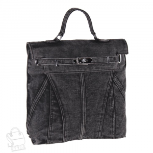 Рюкзак женский текстильный 9232VG black Vitelli Grassi  в Новосибирске