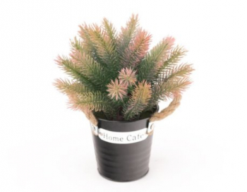 Искусственные цветы, Композиция в горшке 