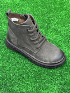 Absent / Ботинки на байке серый нубук