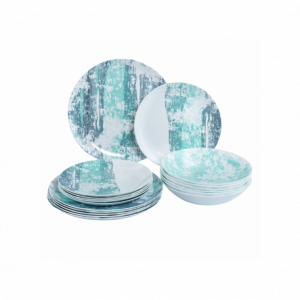 Столовый набор DIWALI ACCTIT TURQUOISE 18 предметов